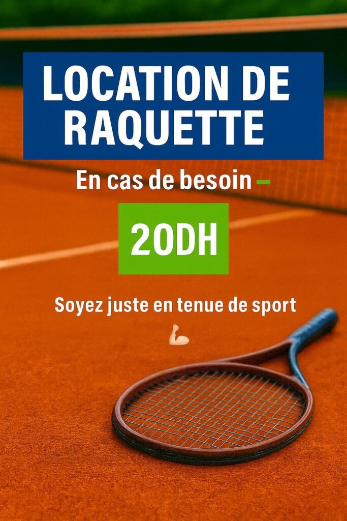 location raquette en cas de besoin